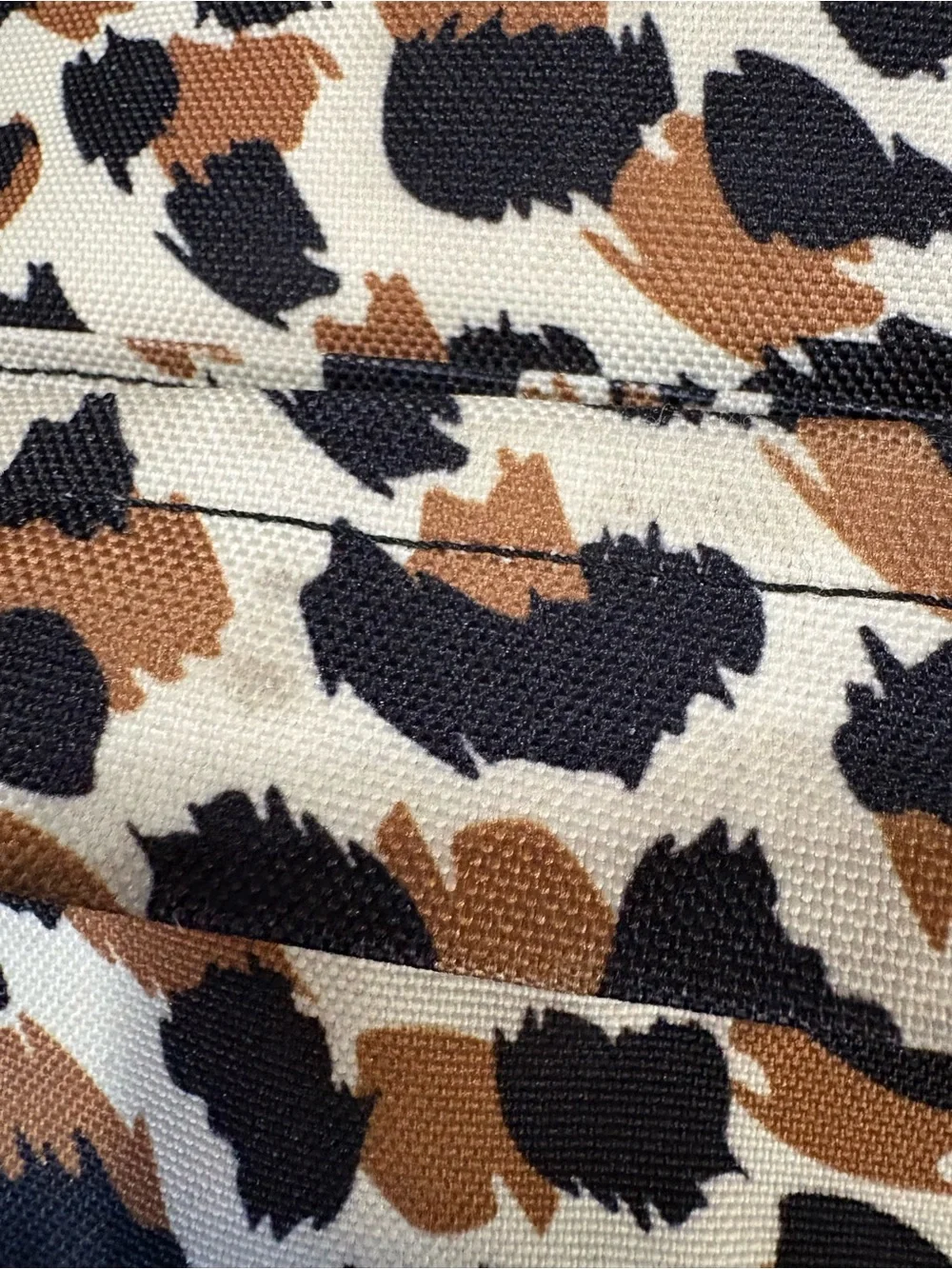 Herschel Supply Co. Leopard Print Backpack in Brown Black Cream